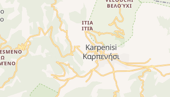 Carte en ligne de Karpenisi