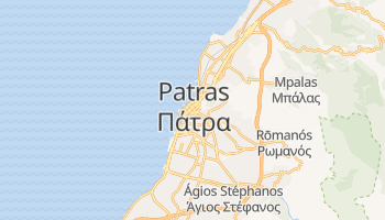 Carte en ligne de Patras