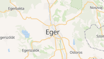 Carte en ligne de Eger