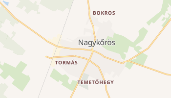 Carte en ligne de Nagykőrös