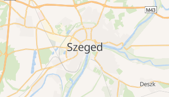 Carte en ligne de Szeged