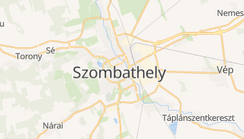 Carte en ligne de Szombathely