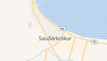 Carte en ligne de Sauðárkrókur