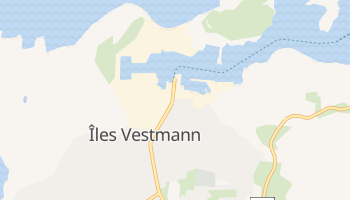 Carte en ligne de Îles Vestmann