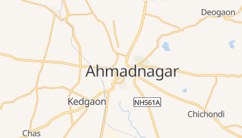 Carte en ligne de Ahmadnagar