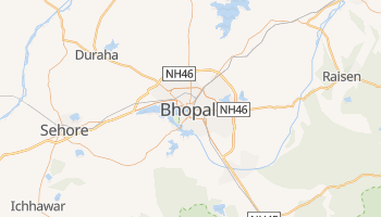 Carte en ligne de Bhopal