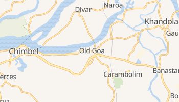 Carte en ligne de Goa