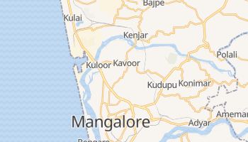 Carte en ligne de Mangalore