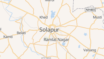 Carte en ligne de Solapur