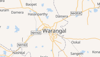 Carte en ligne de Warangal
