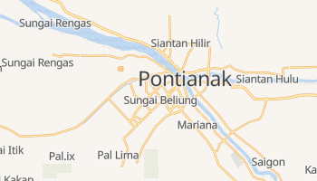 Carte en ligne de Pontianak