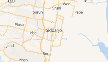 Carte en ligne de Sidoarjo