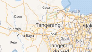 Carte en ligne de Tangerang