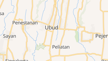 Carte en ligne de Ubud