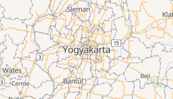 Carte en ligne de Yogyakarta