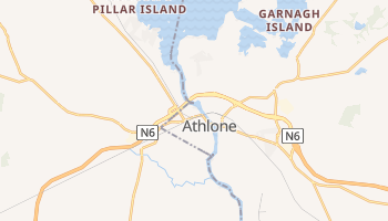 Carte en ligne de Athlone