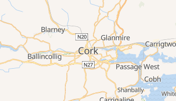 Carte en ligne de Cork