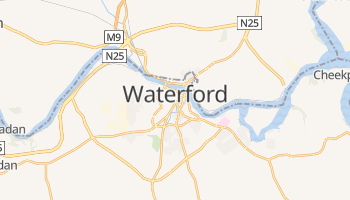 Carte en ligne de Waterford