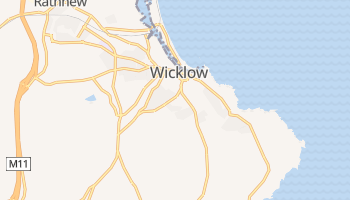Carte en ligne de Wicklow