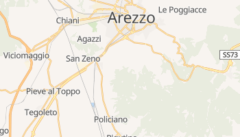 Carte en ligne de Arezzo