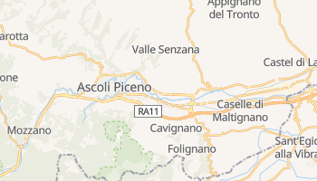 Carte en ligne de Ascoli Piceno