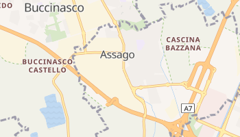 Carte en ligne de Assago