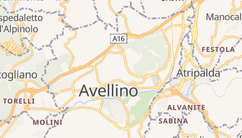 Carte en ligne de Avellino