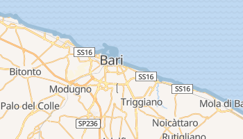 Carte en ligne de Bari