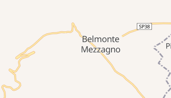 Carte en ligne de Belmonte Mezzagno