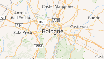 Carte en ligne de Bologne