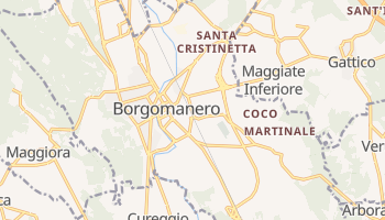Carte en ligne de Borgomanero