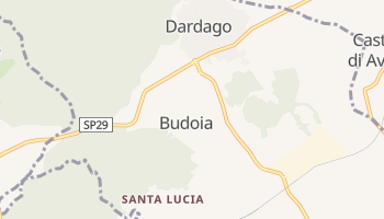 Carte en ligne de Budoia