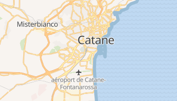 Carte en ligne de Catane