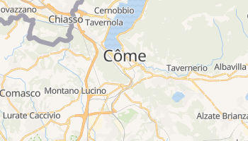 Carte en ligne de Côme