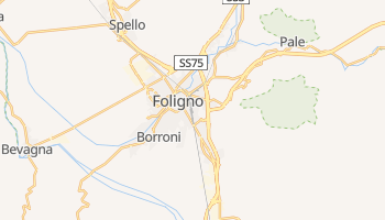 Carte en ligne de Foligno