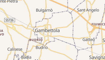 Carte en ligne de Gambettola