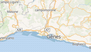 Carte en ligne de Gênes