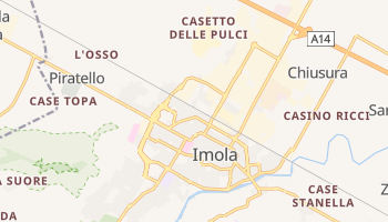 Carte en ligne de Imola