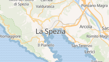 Carte en ligne de La Spezia