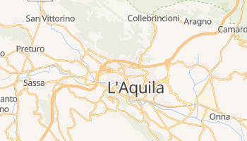 Carte en ligne de L'Aquila