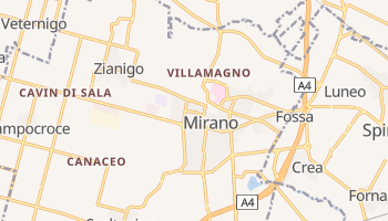 Carte en ligne de Mirano