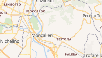 Carte en ligne de Moncalieri