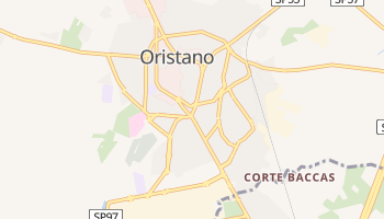 Carte en ligne de Oristano