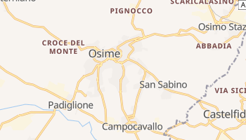 Carte en ligne de Osimo