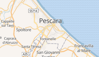 Carte en ligne de Pescara