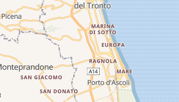 Carte en ligne de San Benedetto del Tronto
