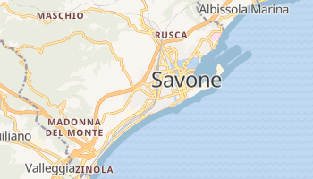 Carte en ligne de Savone