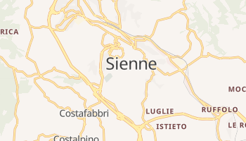 Carte en ligne de Sienne
