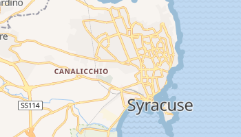 Carte en ligne de Syracuse