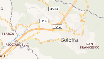 Carte en ligne de Solofra